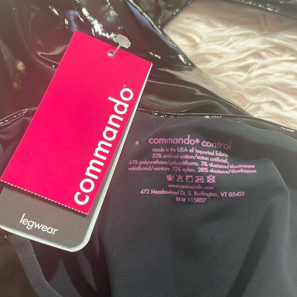 Nwt Commando Perfect Control Shine Patent Leather… - image 4